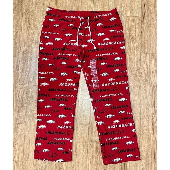 Arkansas Razorbacks Long Sleeve Top and Pant Pajama Set - Picture 5 of 5
